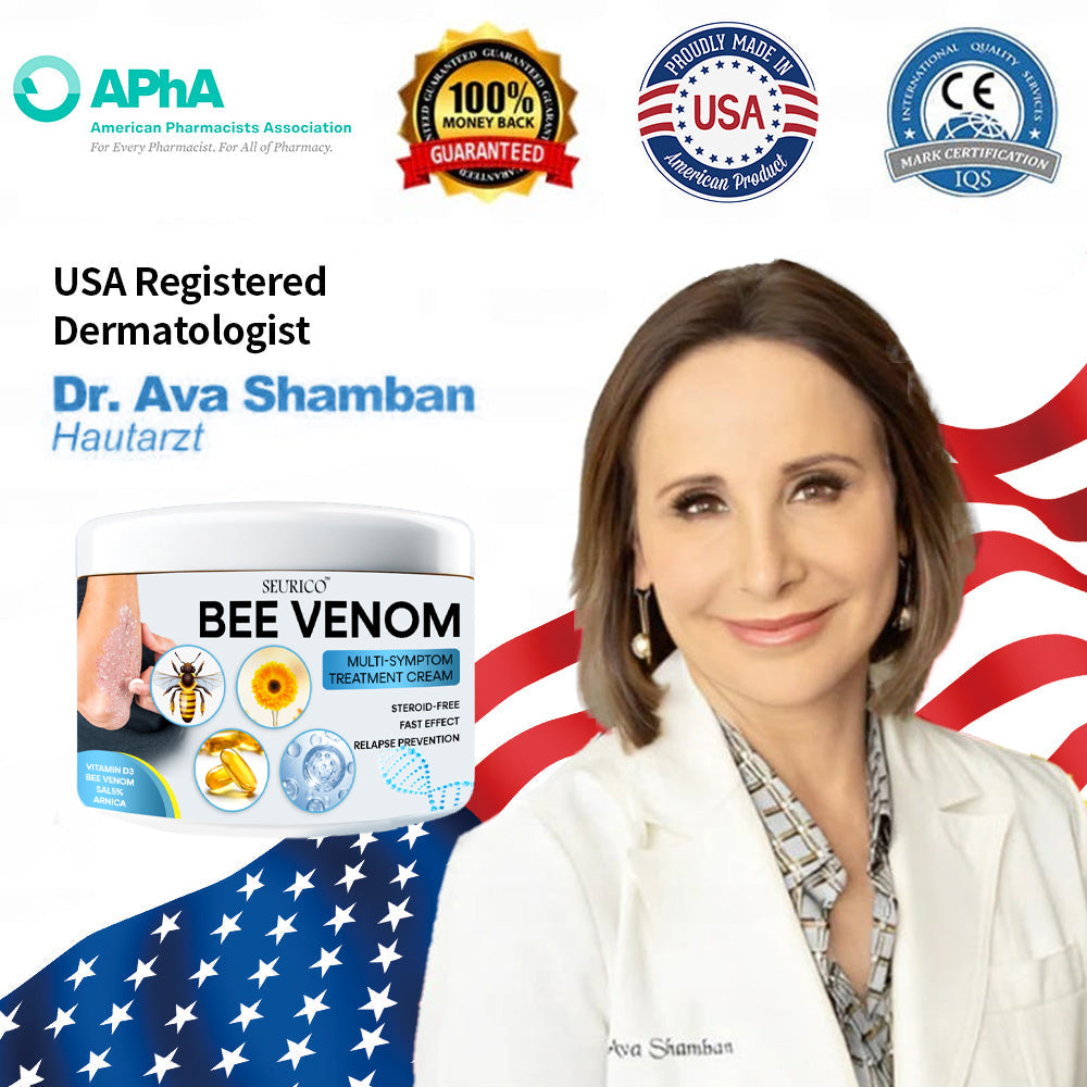 ✨2025 New Arrival🎁Seurico™ Bee Venom Multi-Symptom Treatment Cream⚡Limited Time Only: Get 50% Off Now! 🔥