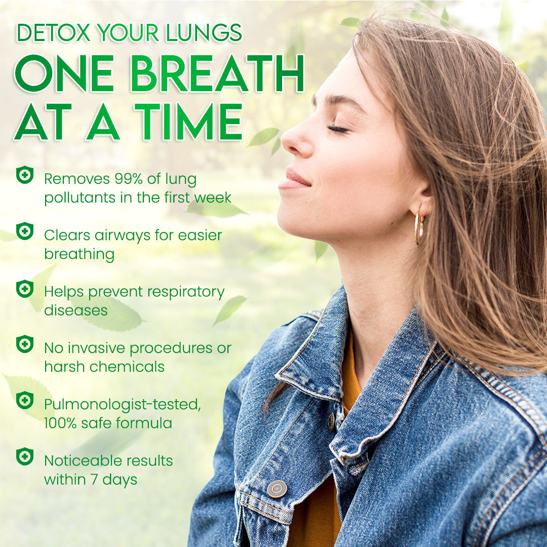Seurico™ PureLung Herbal Refresh - Fast-Acting Herbal Inhaler for Lung Detox & Mucus Relief