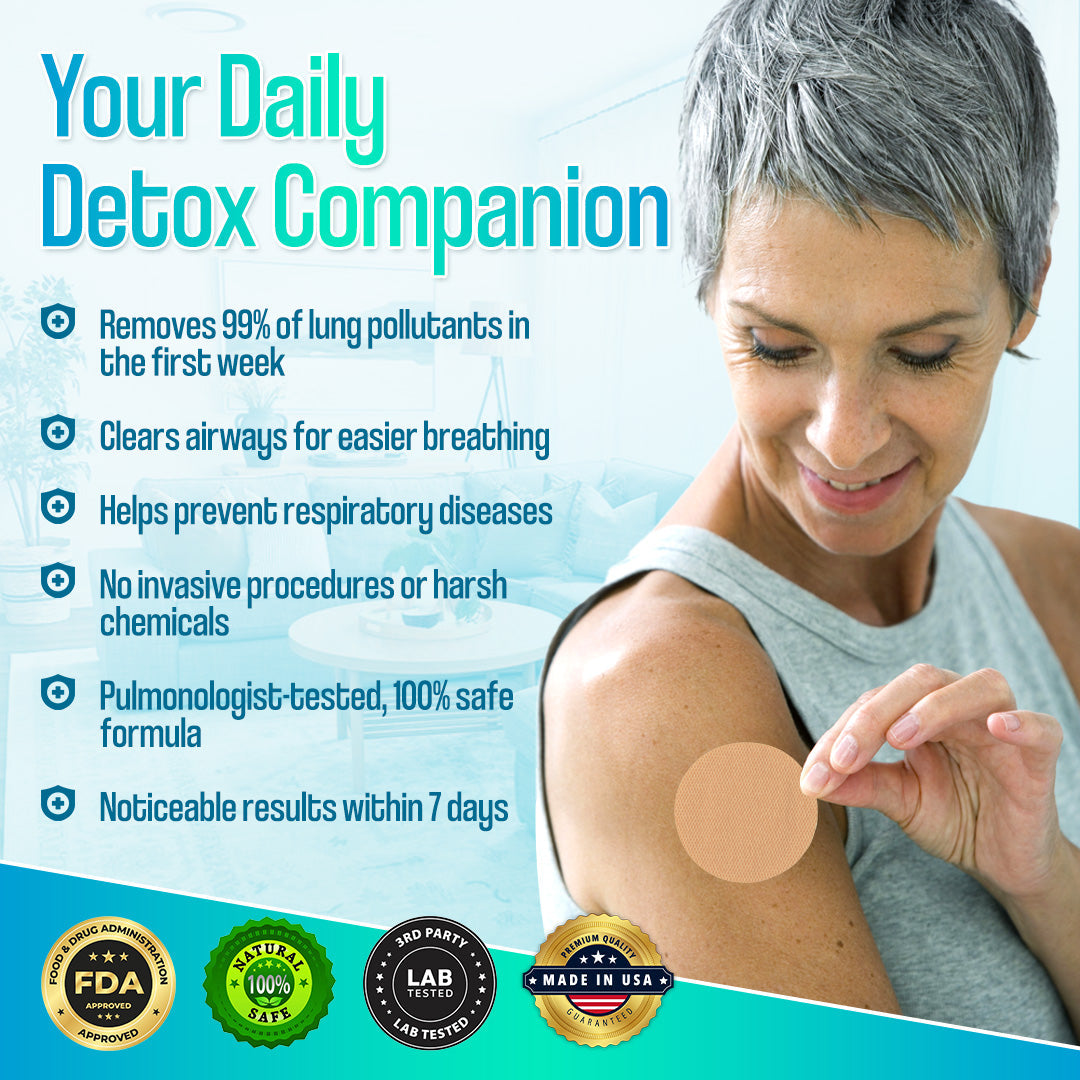😽✨𝐎𝐟𝐟𝐢𝐜𝐢𝐚𝐥 𝐒𝐭𝐨𝐫𝐞: ODEIUN™ Double-Nanotechnology Pulmonary Detox Patch💝𝐅𝐃𝐀 𝐀𝐩𝐩𝐫𝐨𝐯𝐞𝐝