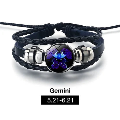 Adjustable Zodiac Sign Powerful Manifestation Bracelet (Eliminate Negative Energy and Attract Positive Vibes💪)