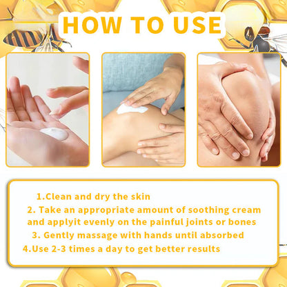 🎁Flash Sale Odeiun™ Botulinum Toxin & Bee Venom Pain-Relief Bone Healing Cream