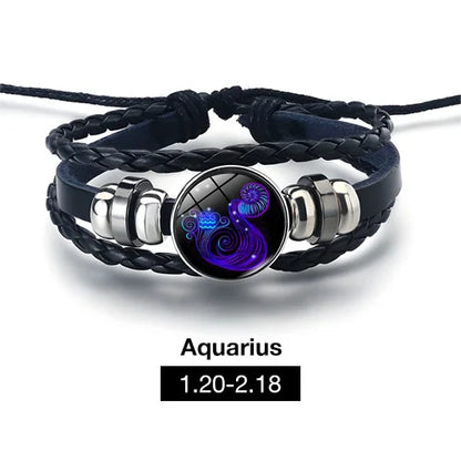 Adjustable Zodiac Sign Powerful Manifestation Bracelet (Eliminate Negative Energy and Attract Positive Vibes💪)