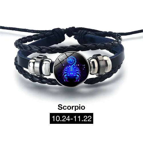 Adjustable Zodiac Sign Powerful Manifestation Bracelet (Eliminate Negative Energy and Attract Positive Vibes💪)