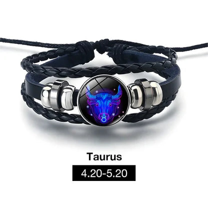 Adjustable Zodiac Sign Powerful Manifestation Bracelet (Eliminate Negative Energy and Attract Positive Vibes💪)