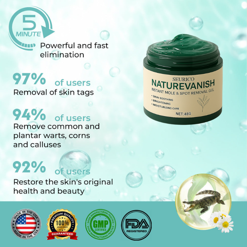 ✨2025 New Arrival🎁Official Store: Seurico™ New NatureVanish Instant Mole & Spot Removal Gel