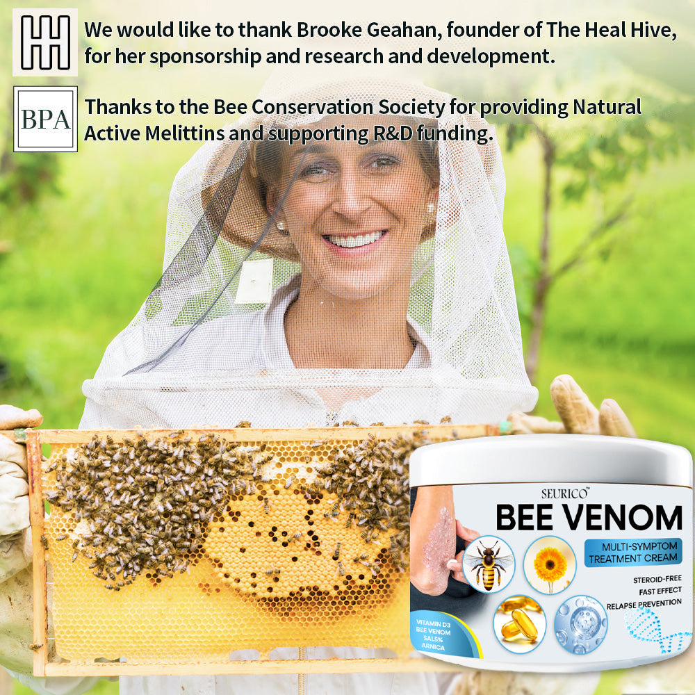 ✨2025 New Arrival🎁Seurico™ Bee Venom Multi-Symptom Treatment Cream⚡Limited Time Only: Get 50% Off Now! 🔥
