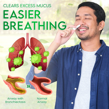 Seurico™ PureLung Herbal Refresh - Fast-Acting Herbal Inhaler for Lung Detox & Mucus Relief
