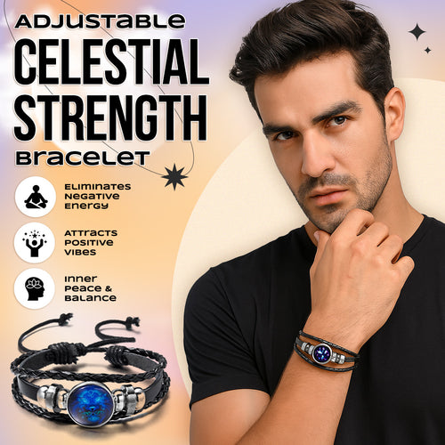 Adjustable Zodiac Sign Powerful Manifestation Bracelet (Eliminate Negative Energy and Attract Positive Vibes💪)