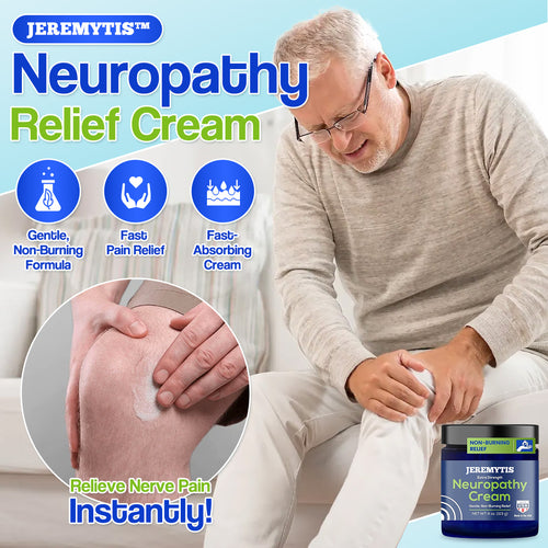 Official Store: JEREMYTIS™ Neuropathy Relief Cream, Pain Relief for Feet, Toes, Legs, Hands & Arms