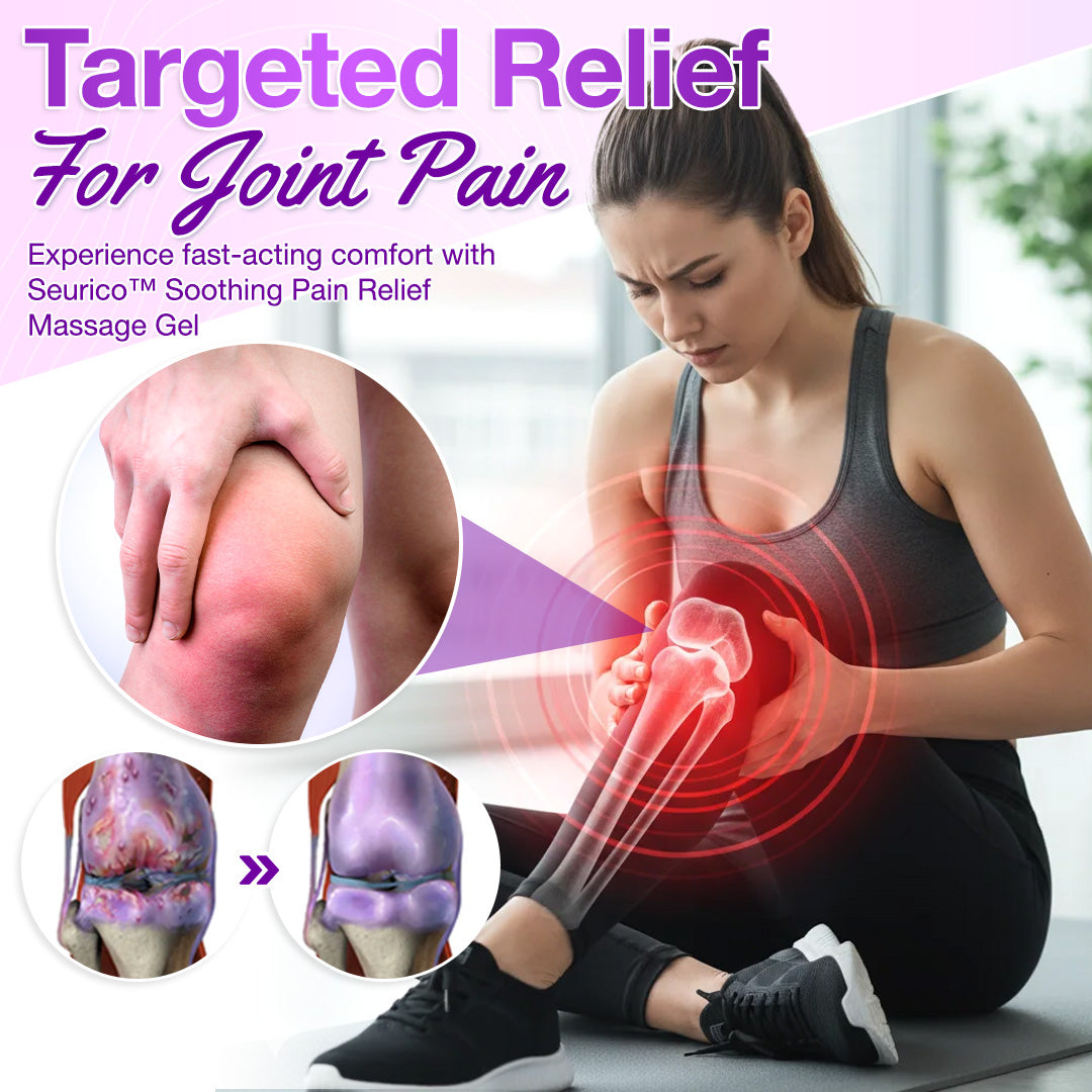 ✅[Official Store] Seurico™ Turmeric & Emu Oil Arthritis Soothing Pain Relief Massage Gel - American Orthopaedics (AAOS) Approved