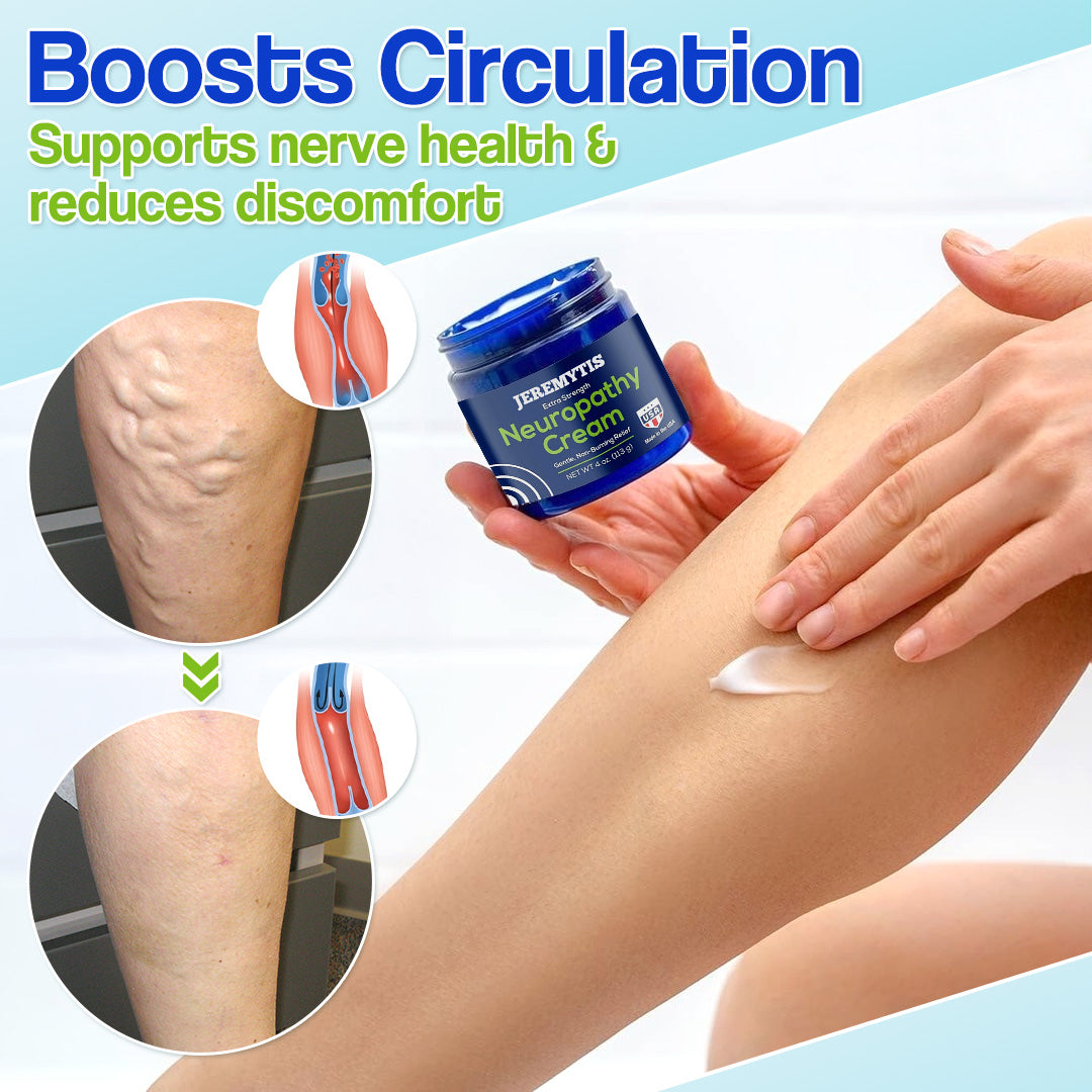 Official Store: JEREMYTIS™ Neuropathy Relief Cream, Pain Relief for Feet, Toes, Legs, Hands & Arms