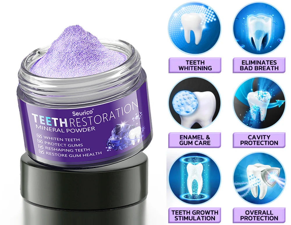 Official Store | Seurico™ Tooth Health Mineral Powder - ✅ TGA-Certified 🎁 Flash Sale - Don’t Miss Out