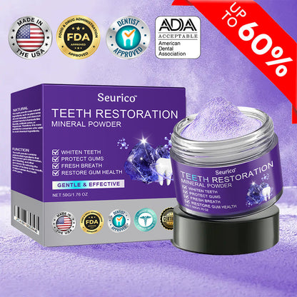Official Store | Seurico™ Tooth Health Mineral Powder - ✅ TGA-Certified 🎁 Flash Sale - Don’t Miss Out