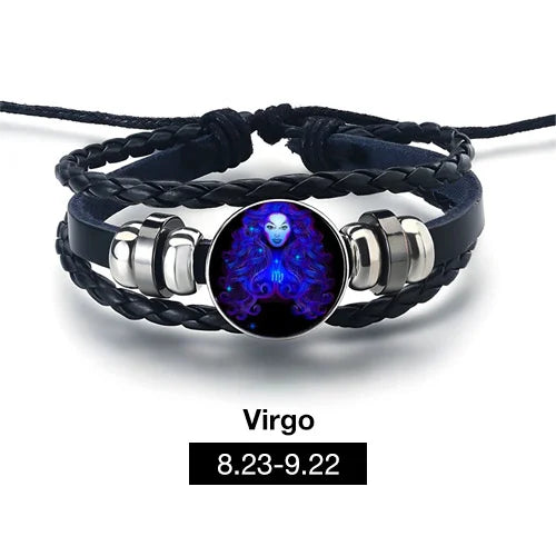 Adjustable Zodiac Sign Powerful Manifestation Bracelet (Eliminate Negative Energy and Attract Positive Vibes💪)