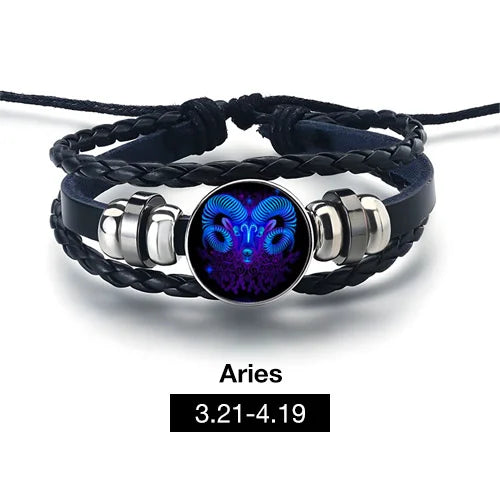 Adjustable Zodiac Sign Powerful Manifestation Bracelet (Eliminate Negative Energy and Attract Positive Vibes💪)