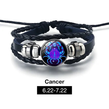 Adjustable Zodiac Sign Powerful Manifestation Bracelet (Eliminate Negative Energy and Attract Positive Vibes💪)