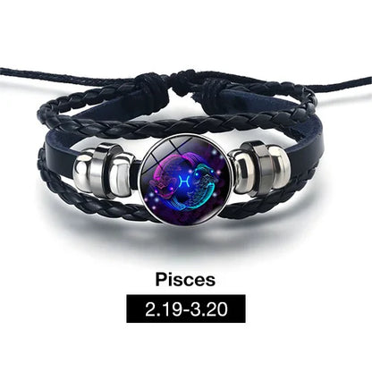 Adjustable Zodiac Sign Powerful Manifestation Bracelet (Eliminate Negative Energy and Attract Positive Vibes💪)