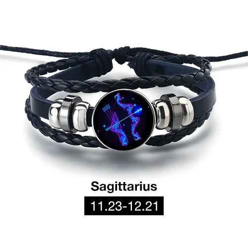 Adjustable Zodiac Sign Powerful Manifestation Bracelet (Eliminate Negative Energy and Attract Positive Vibes💪)