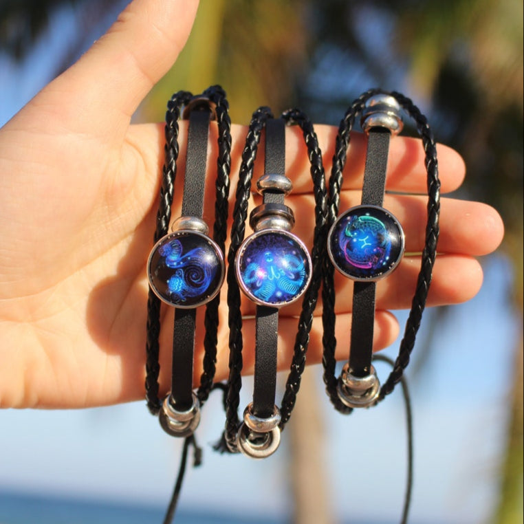 Adjustable Zodiac Sign Powerful Manifestation Bracelet (Eliminate Negative Energy and Attract Positive Vibes💪)